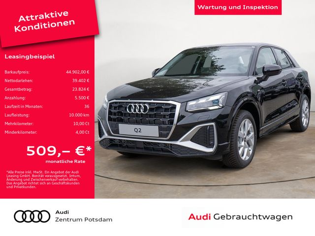 Audi Q2 S line 35 TFSI PDC AHK ACC MATRIX-LED