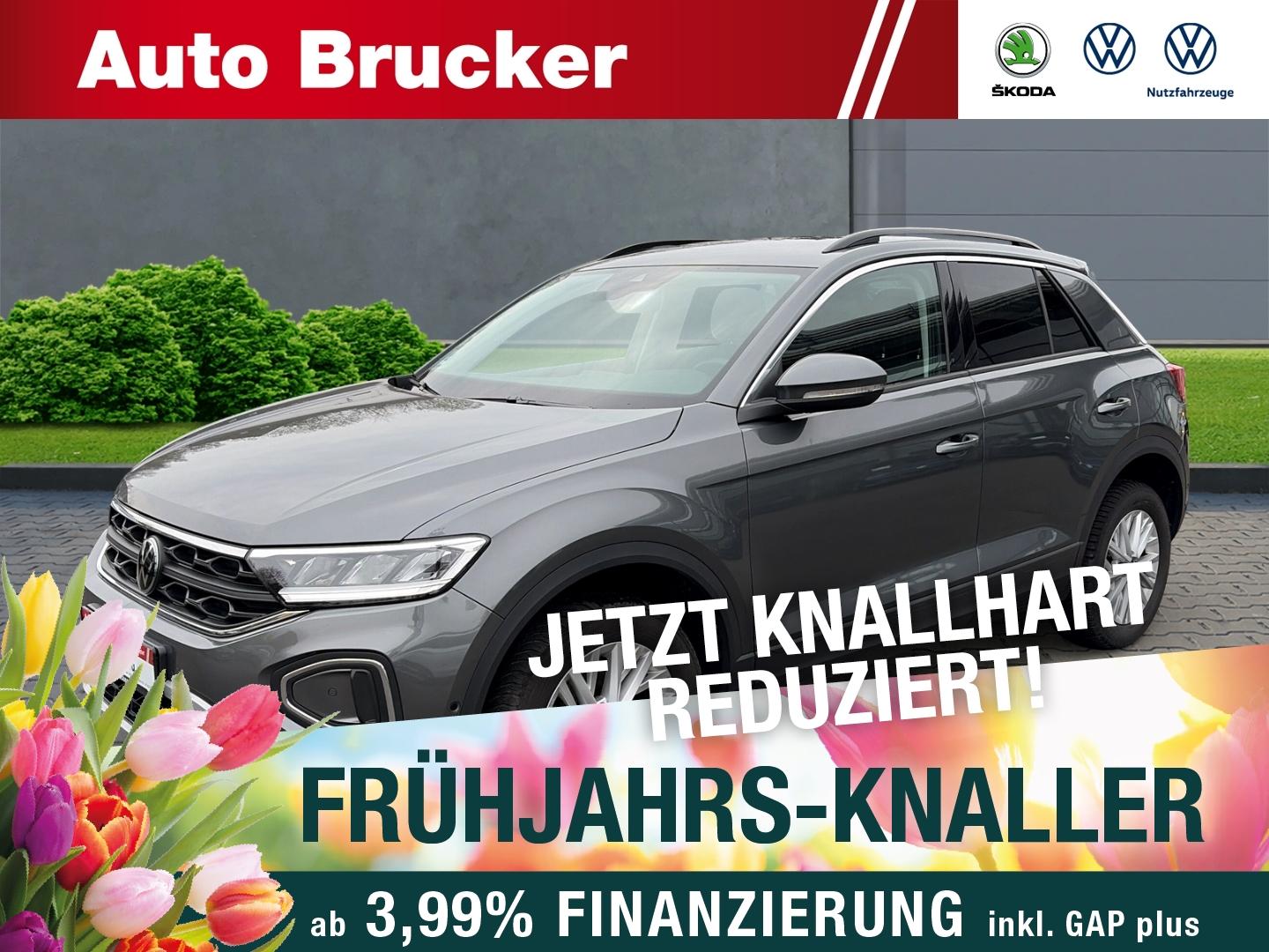 Volkswagen T-Roc Life 1.0 TSI LED+NAVI+SHZ+2-ZONEN-KLIMAAUT