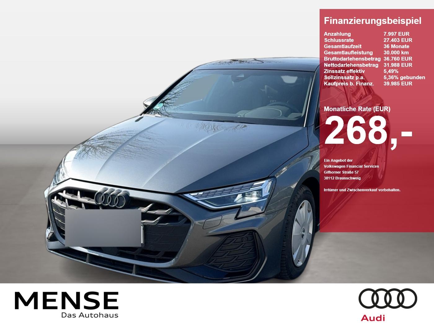 Audi A3 Sportback S line 35 TFSI 110 kW S tronic |Pan