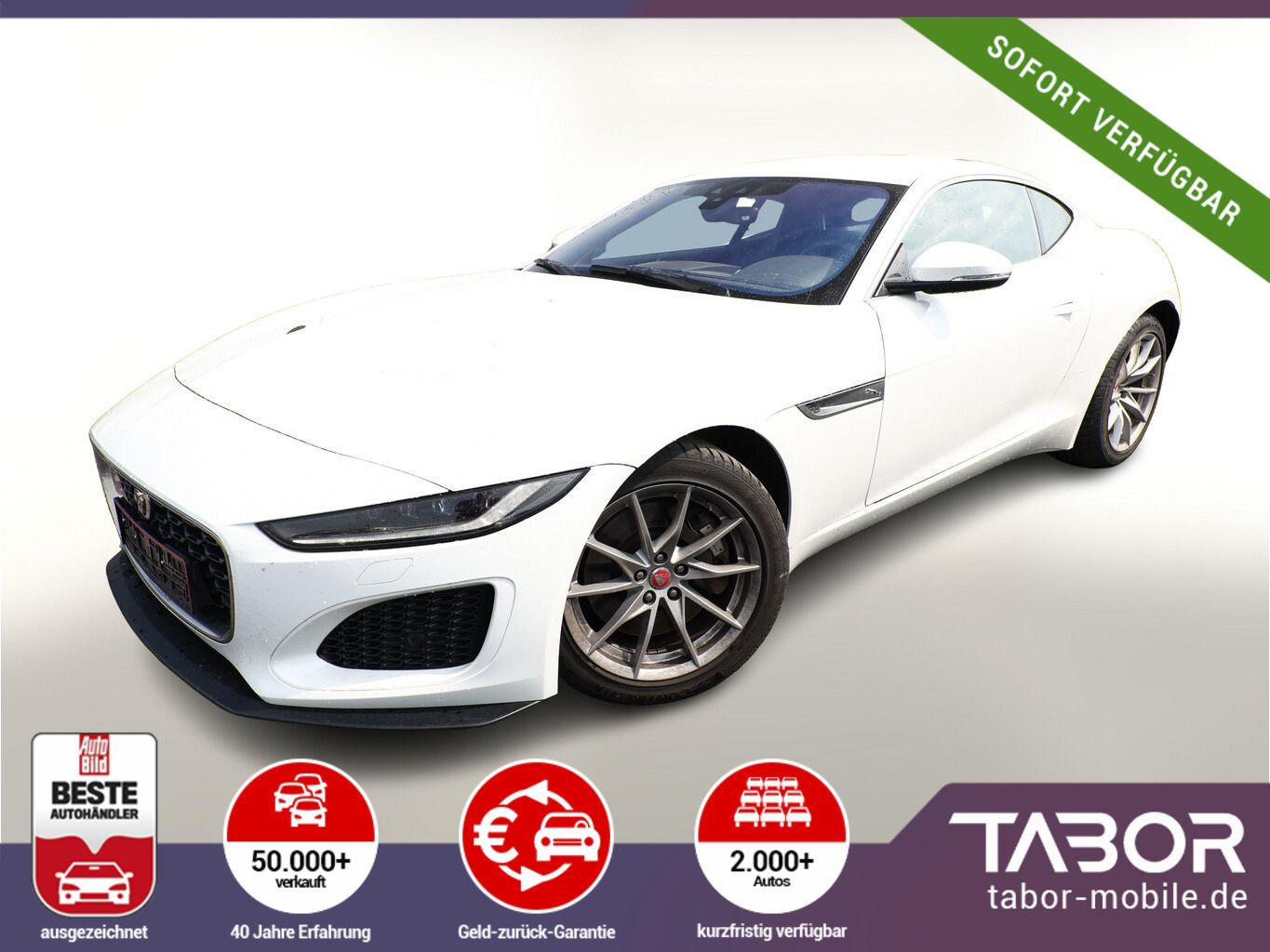 Jaguar F-TYPE 2.0 P300 SHZ LED Nav Leder 18Z Kam