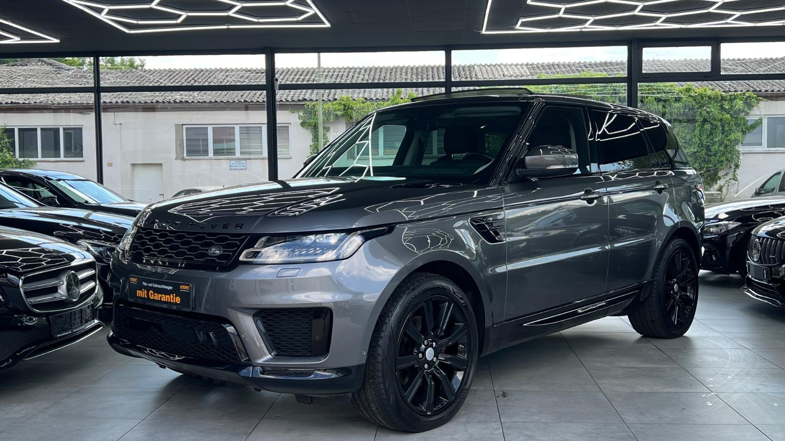 Land Rover Range Rover Sport HSE LEDER,MERIDAN,21″LM,360