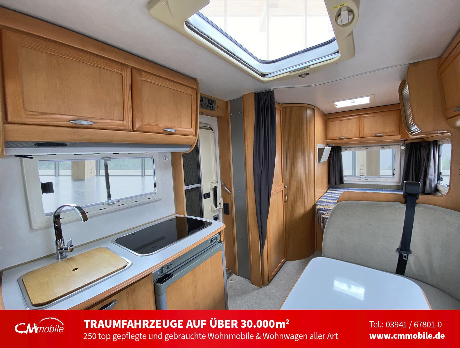 HYMER / ERIBA / HYMERCAR Classic BC 575 - Hub&Festbett -