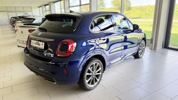 Fotografie des Fiat 500X 1.5 GSE Hybrid AT Sport LED Kamera