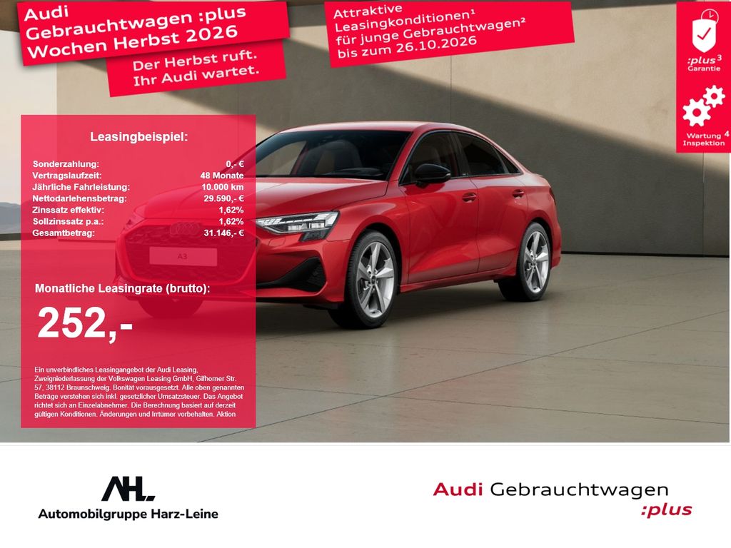A3 Limousine advanced 30 TFSI Navi LED Sportsitz