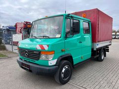 Mercedes-Benz Vario 816 D Pritsche+Plane/DoKa 7-Sitze/2xAHK