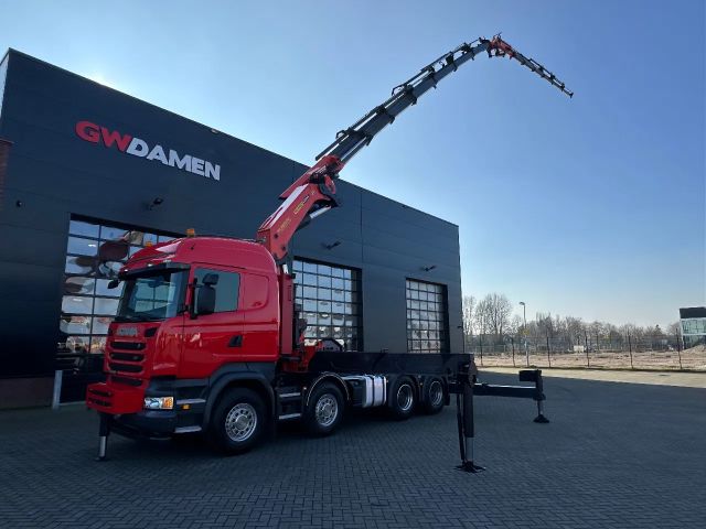 Scania R490 8x2 Palfinger PK 85002 + Fly jib Euro 6