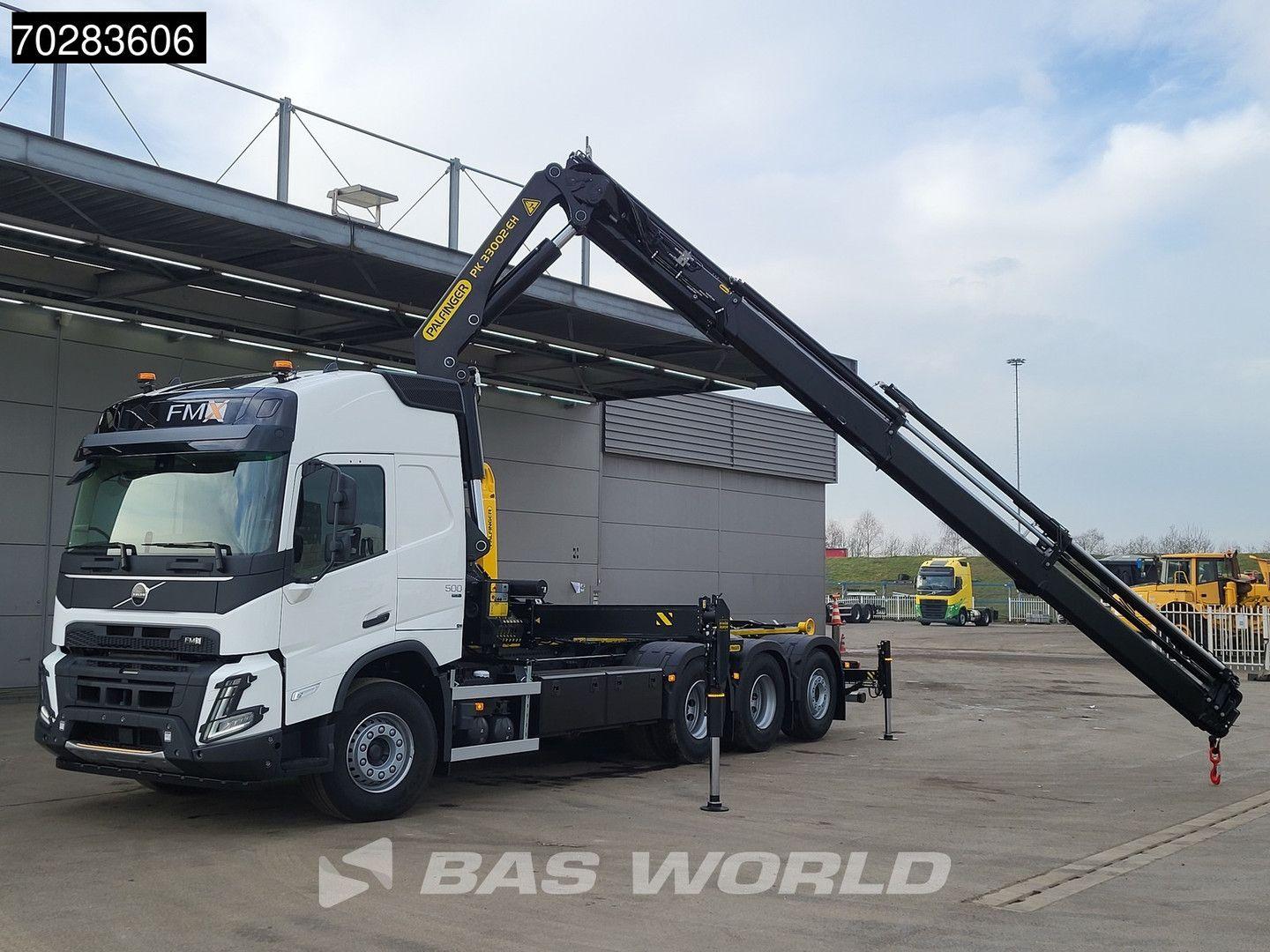 Volvo FMX 500 8X4 NEW! Palfinger PK33002 EH Crane + HT