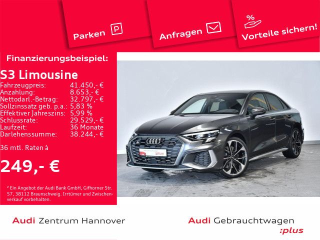 Audi S3 Limousine quattro 2.0 TFSI Pano B&O Leder Nav