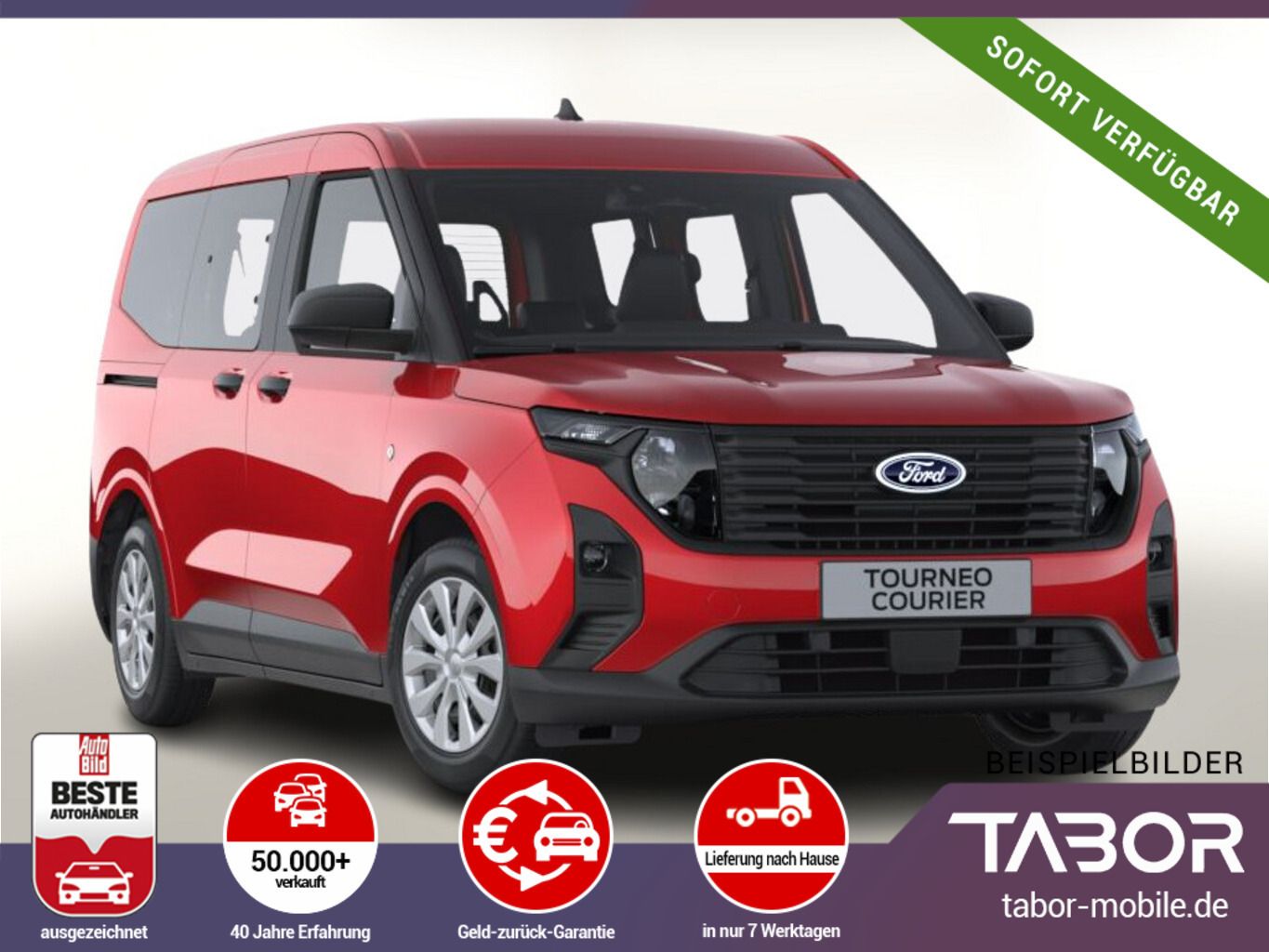 Ford Tourneo Courier 1.0 EB 125 Aut Trend WinterP PDC
