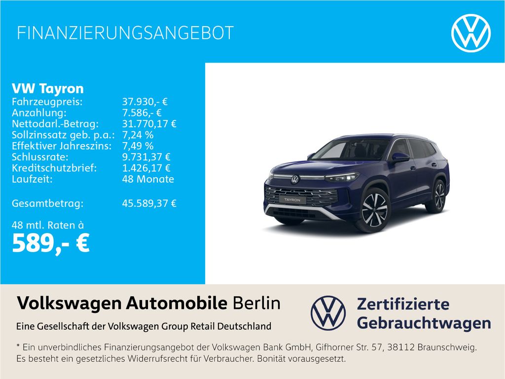 Image of Volkswagen Tayron