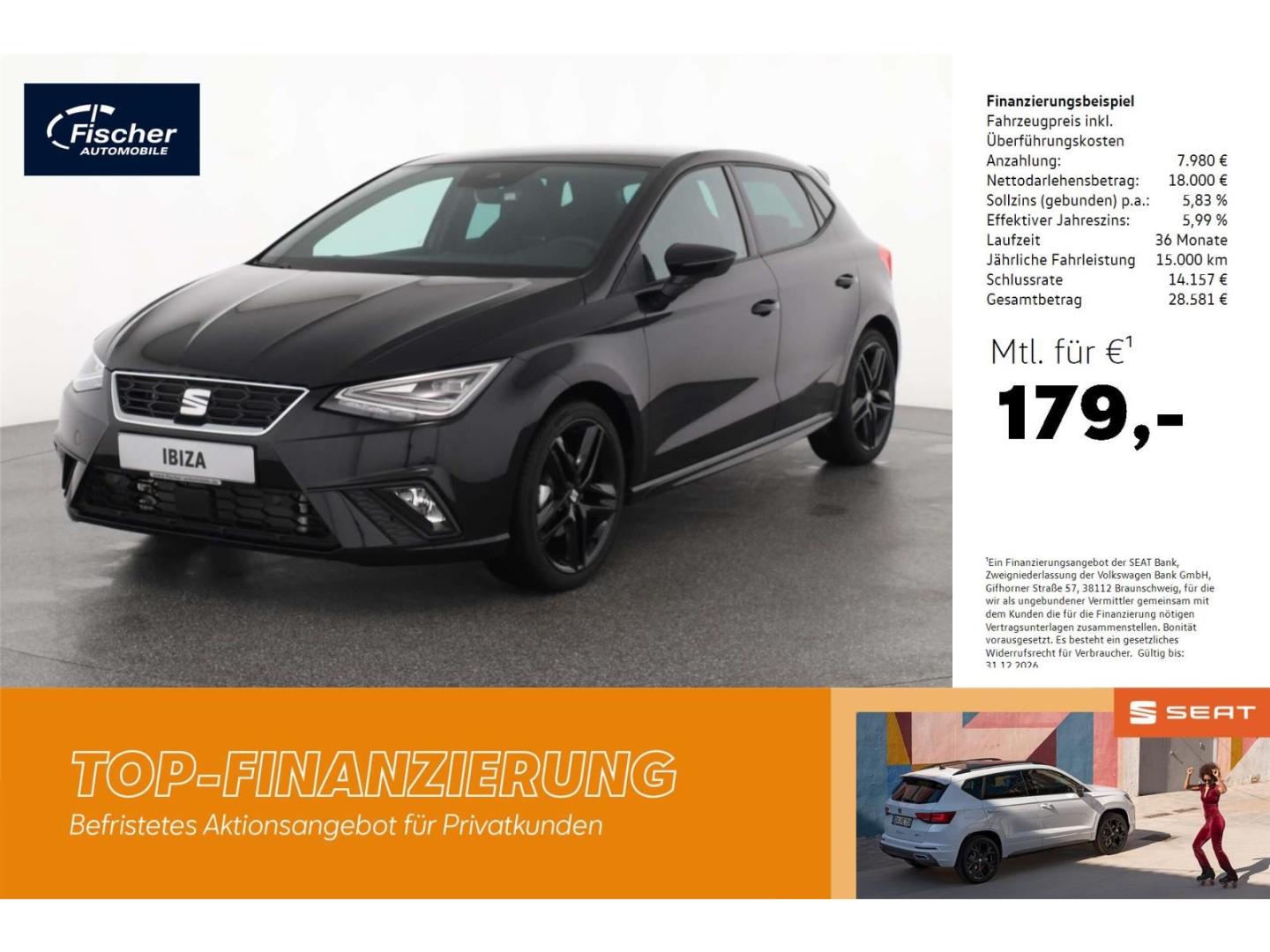 SEAT Ibiza 1.0 TSI FR Black Edition