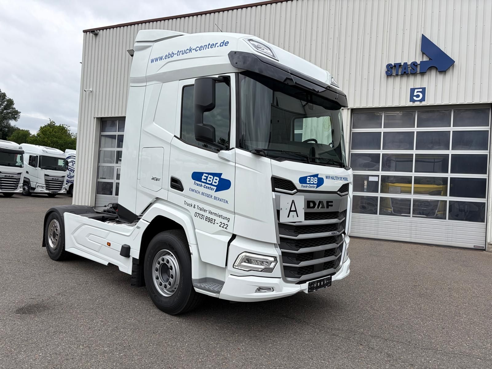 Fahrzeugabbildung DAF XF 480 FT inkl. Kipp-Schubbodenhydraulik
