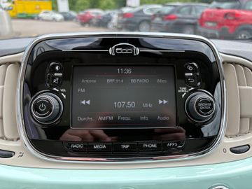 Fahrzeugabbildung Fiat 500 Lounge 1.2  Dualogic Panorama PDC Klima uvm