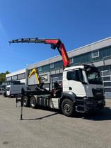MAN TGS 26.510 HydroDrive / Kran / Abroller 