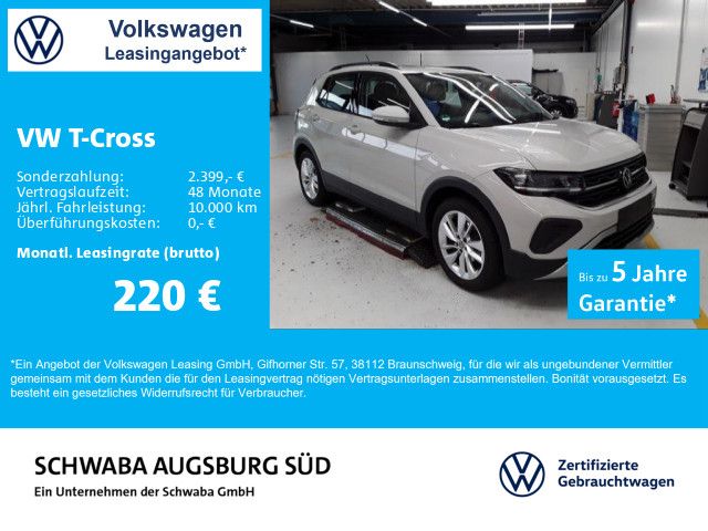 Volkswagen T-CROSS Life 1.0 TSI *LED*VIRTUAL*AHK*R-KAM*16"*