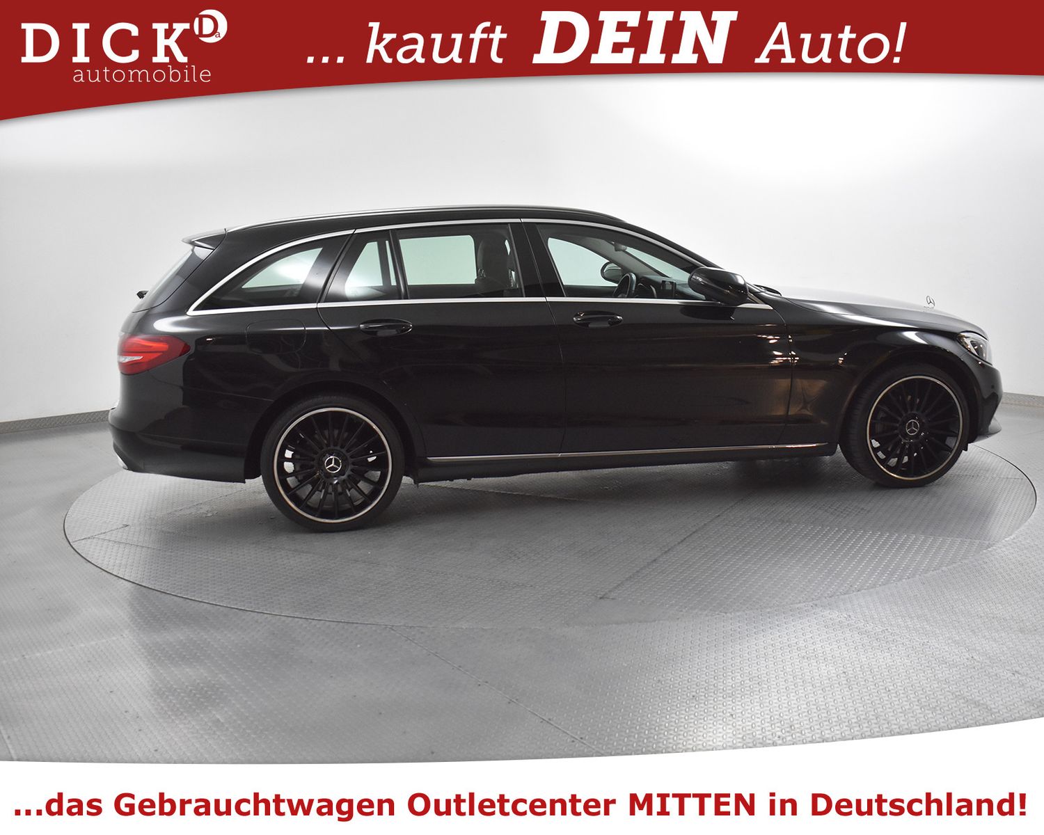 MERCEDES-BENZ C 220d T 9G Exclusive NAVI+LEDER+SHZ+AHK+LED+19" - Image 2