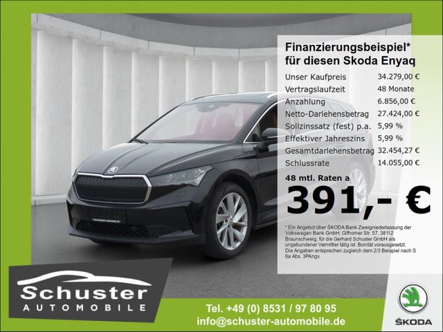 Skoda Enyaq iV 80 Suite*AHK Panodach Massage HuD Leder