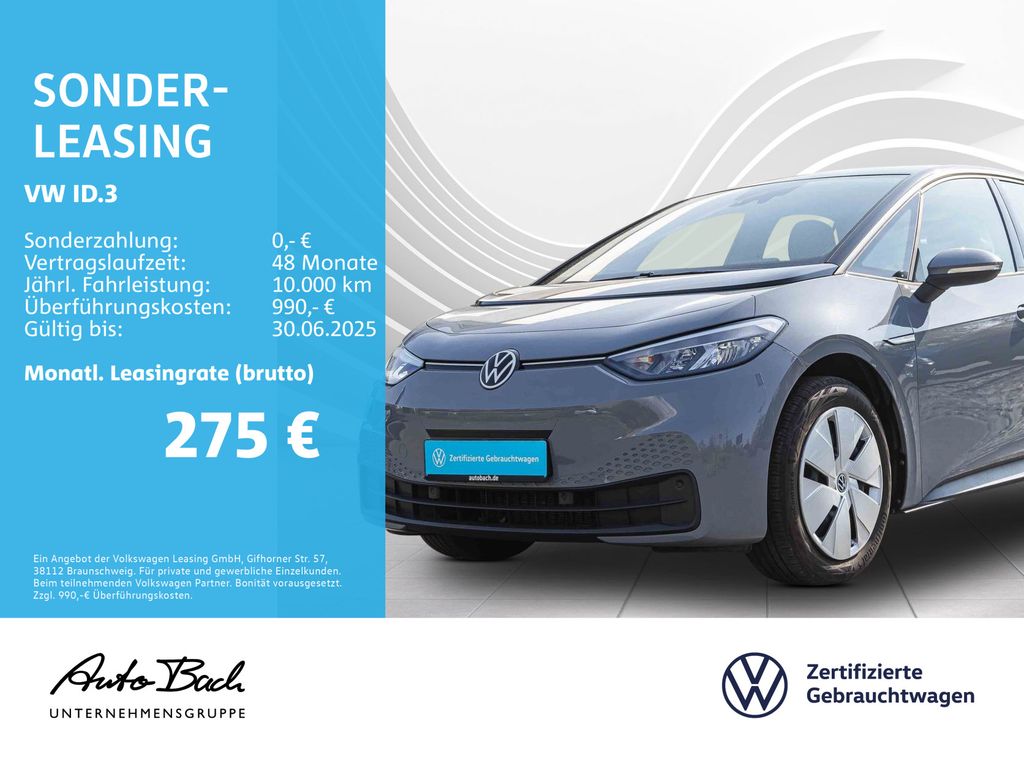 Volkswagen ID.3 Pure Performance Automatik, Navi, LED, App-