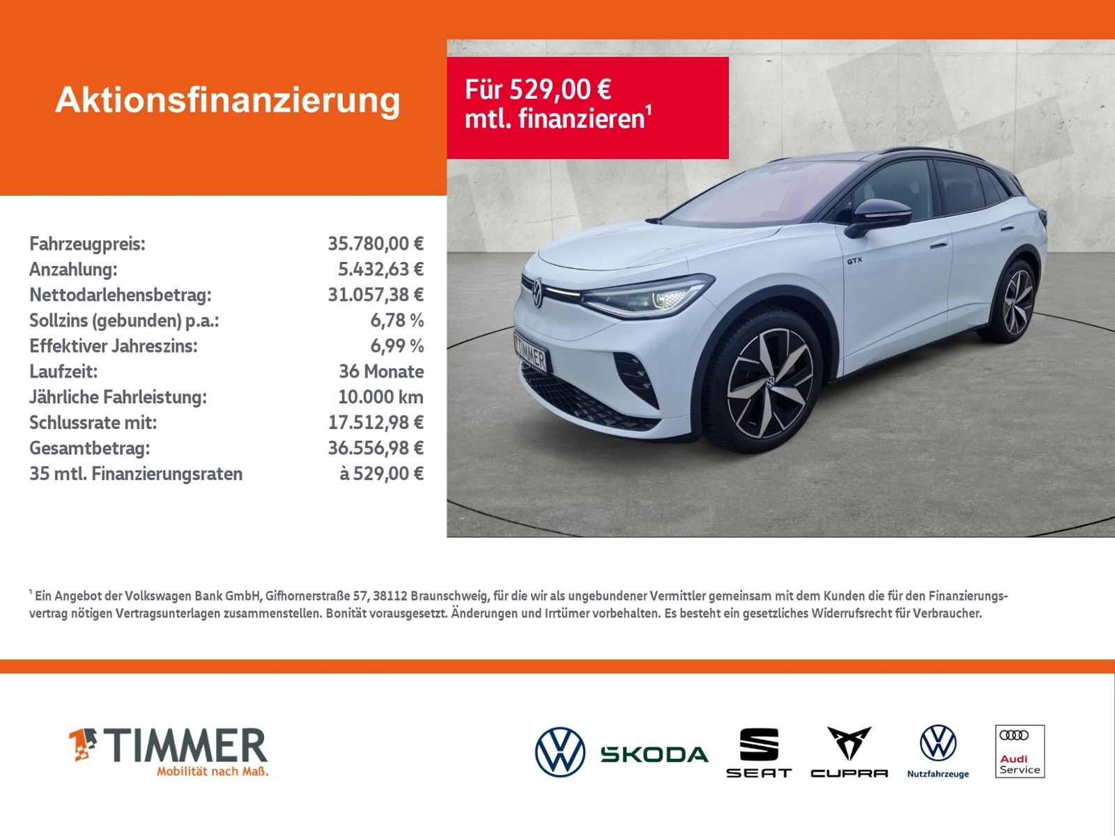 Volkswagen ID.4 GTX 4M 82 kWh +AHK +PANO +360° +IQ.LIGHT +A imagem 2
