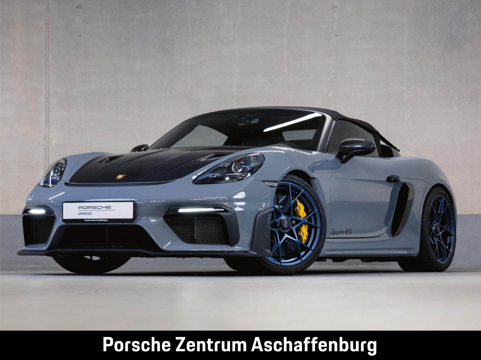 PORSCHE 718 Spyder RS Weissach-Paket Liftsystem