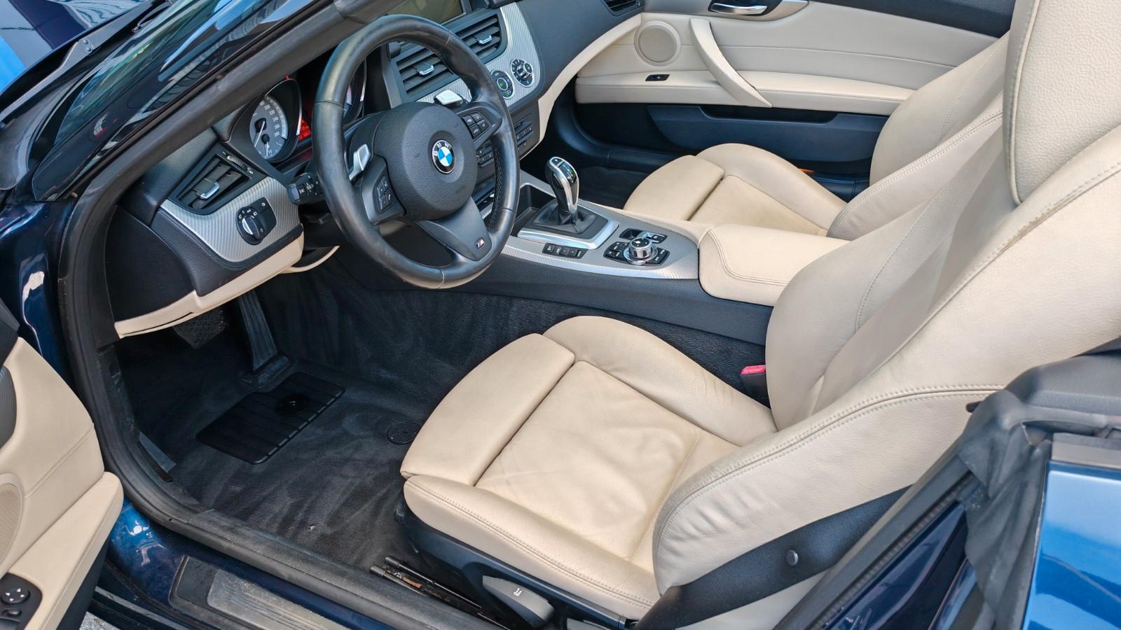 BMW Z4 sDrive35is 340 ch • Boîte DKG • Cuir beige • Pack M • Navi Pro • HiFi DSP