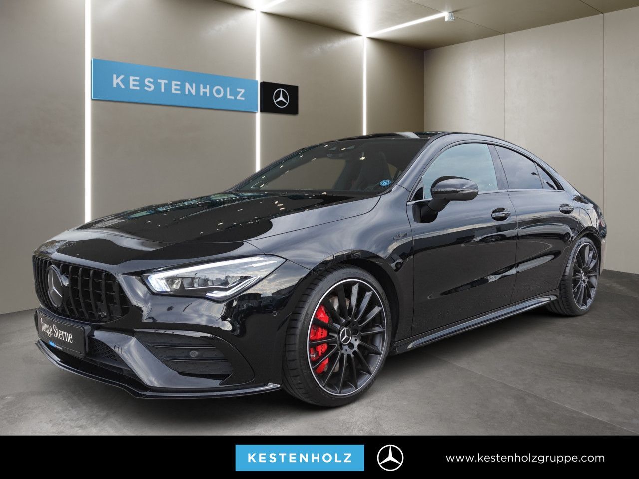MERCEDES-BENZ CLA 35 4MATIC Coupé AMG+PANO+BURMEST+MULTI