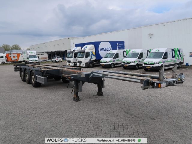 D-TEC Flexitrailer 2x20 * 40 * 45 ft, BPW, NL trailer,