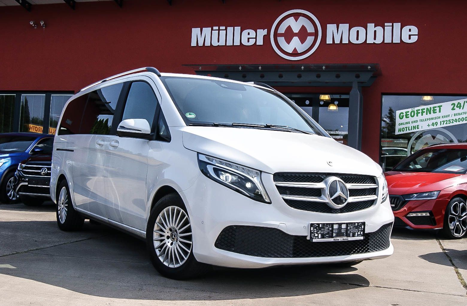 Fahrzeugabbildung Mercedes-Benz V 250 d EDITION lang MBUX 7-SITZE IQ-LED KAMERA