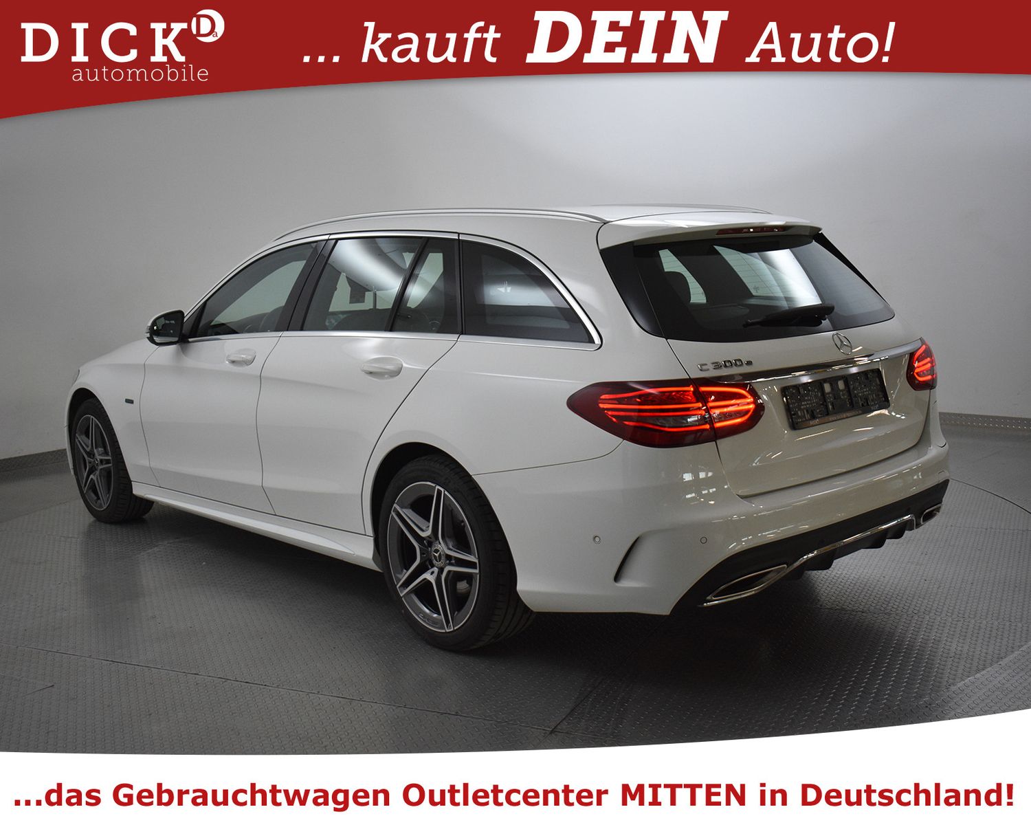 Fahrzeugabbildung Mercedes-Benz C300e T 2X AMG Line WIDESC+ALCANT+LED+STDHZ+ACC+