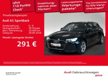 Audi Leasingangebot: Audi A1 Sportback 25 TFSI advanced S tronic LED/ACC