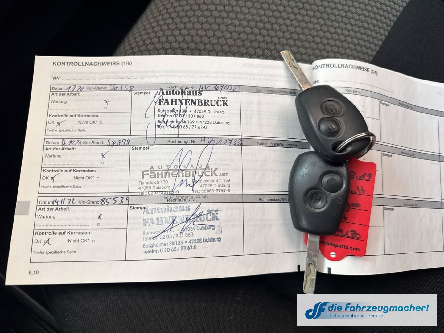 Fahrzeugabbildung Renault Kangoo Rapid Extra Fahrerprofil Tel.-Vorb. PDC B