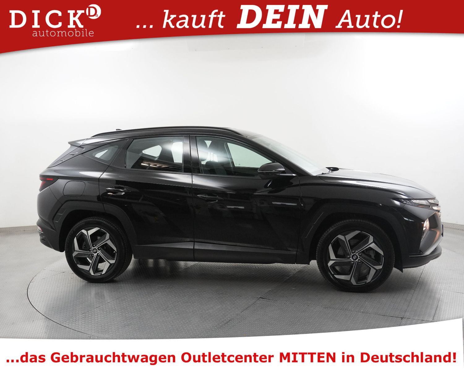 Fahrzeugabbildung Hyundai Tucson 1.6 T-GDI Hyb 4WD >NAVI+KAM+VIRTU+ACC+19"