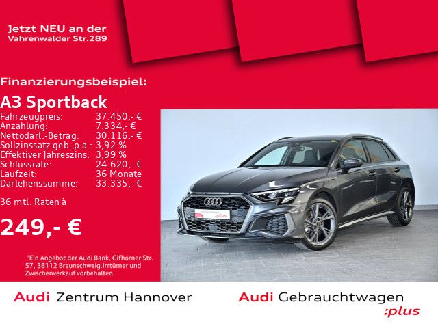 Audi A3 Sportback e-tron  S line 40 TFSIe AHK LED vir