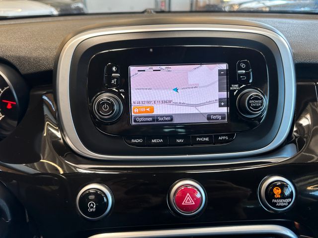 Fiat 500X Lounge *Xenon*Keyless*Navi*Sitzh*