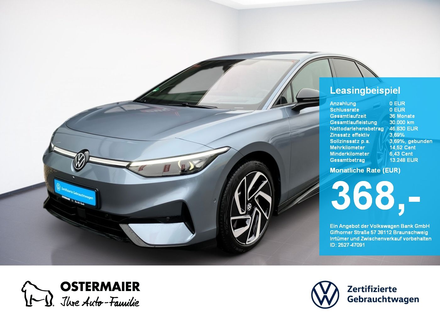 Volkswagen ID.7 PRO 286PS NP.74 AHK.AREA-VIEW.5JG.HEAD-UP.2