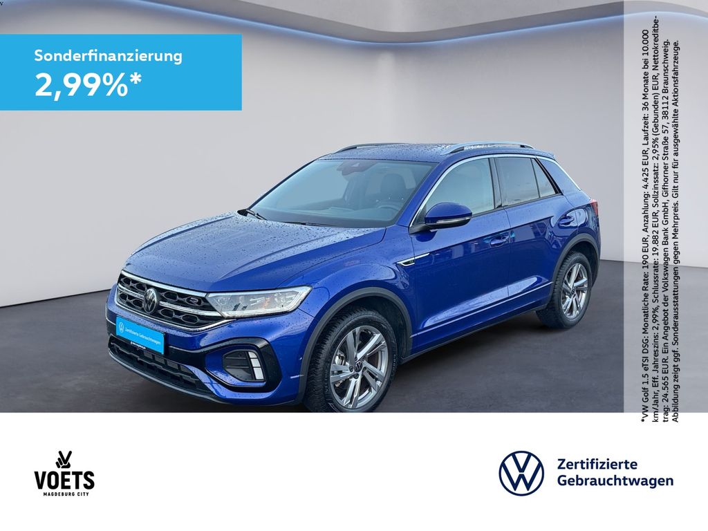 Volkswagen T-Roc 1,5 TSI R-Line DSG+KAM+NAVI+LED