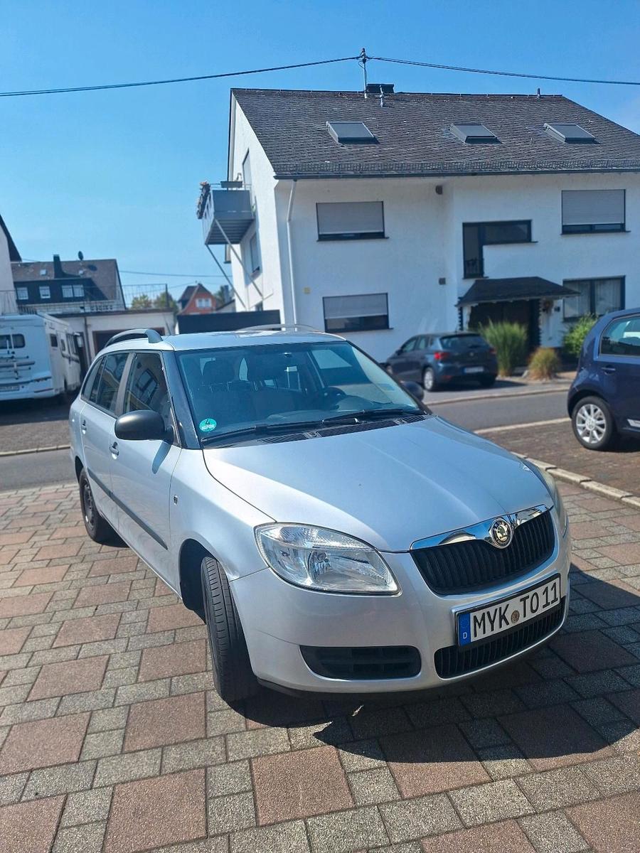 Skoda Fabia 2010 — вигляд ззаду