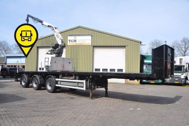 Floor 3ASS STENEN TRAILER + KENNIS 14.000 KRAAN .NL-TR