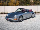 Porsche 964 Carrera 2 Cabriolet / Polar Silver / German - Porsche 964: Cabrio, Carrera