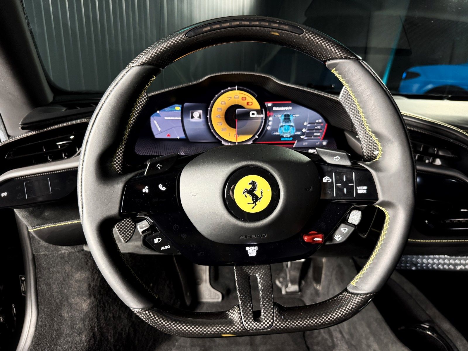 Fahrzeugabbildung Ferrari SF90 Spider + Vollcarbon + Lift + NeroDS1250