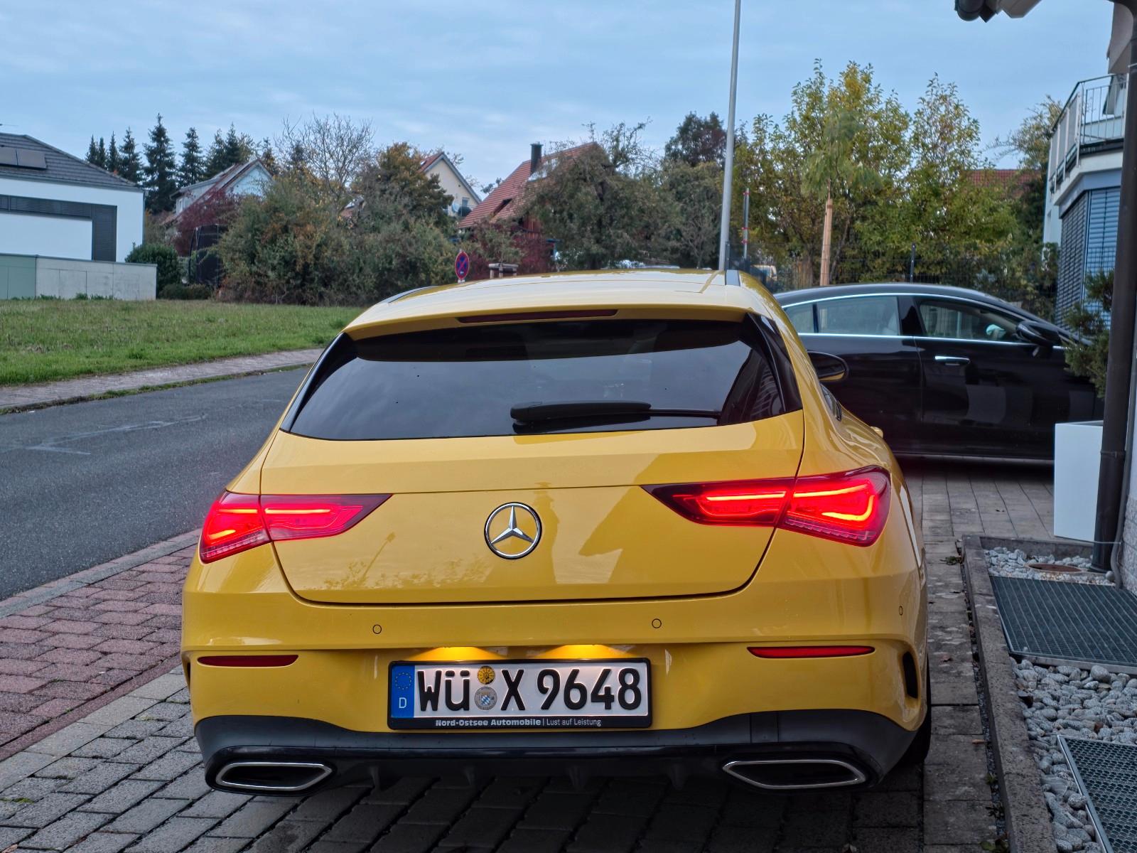 Mercedes-Benz CLA Panorama AMG line Night, миниатюра 9