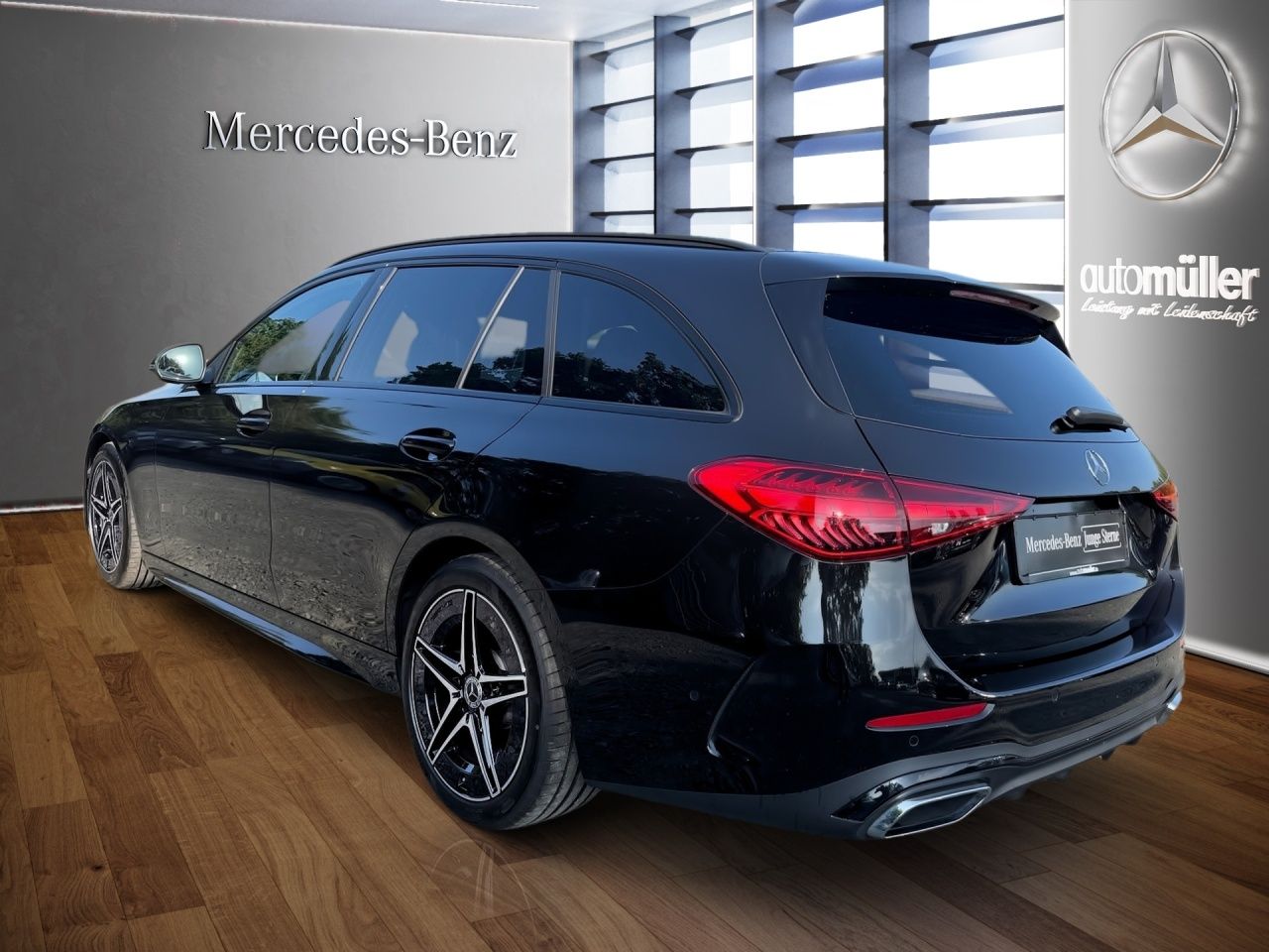Fahrzeugabbildung Mercedes-Benz C 180 T AMG+NIGHT+AHK+KAMERA+KEYLESS+LED+