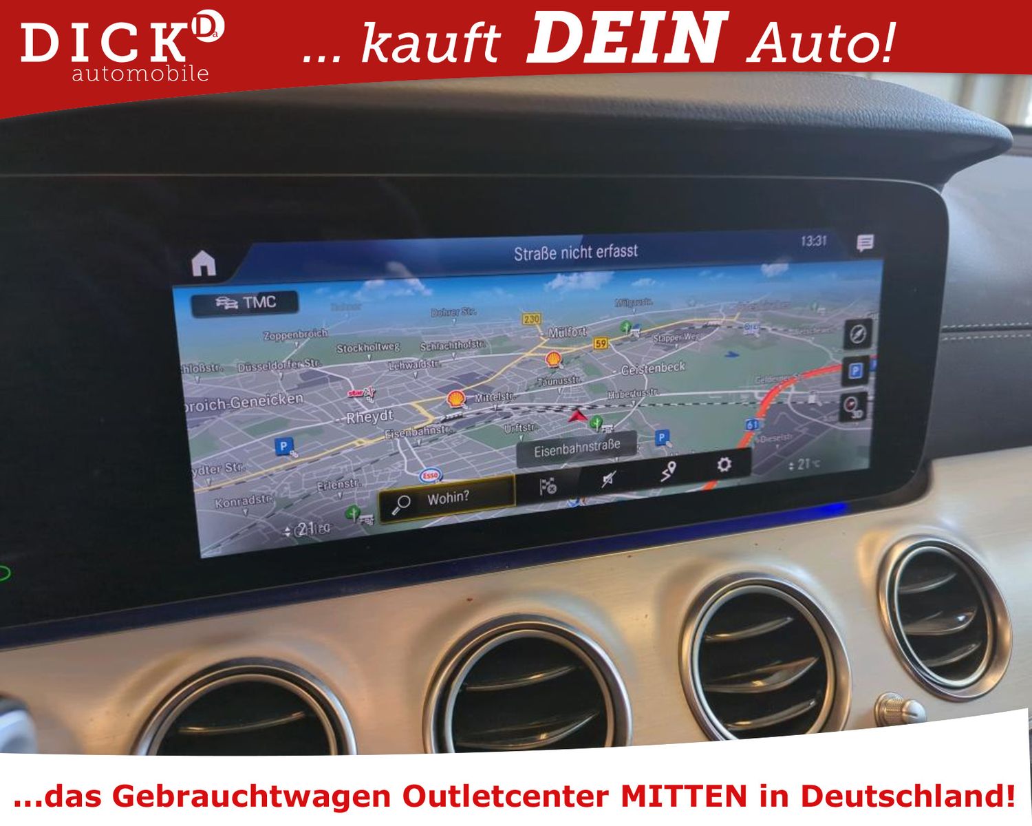 Fahrzeugabbildung Mercedes-Benz E220d T 4Mat 9G AMG/LED/ACC/PANO/VIRTU/LEDER/SHZ