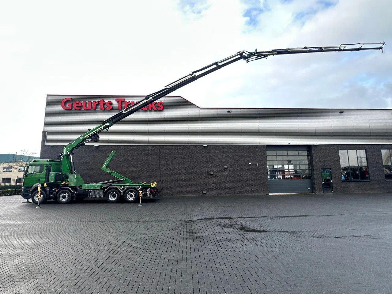 MAN TGS 35.510 8X4H-6 BL + FASSI 545 + JIB + HAAKARM