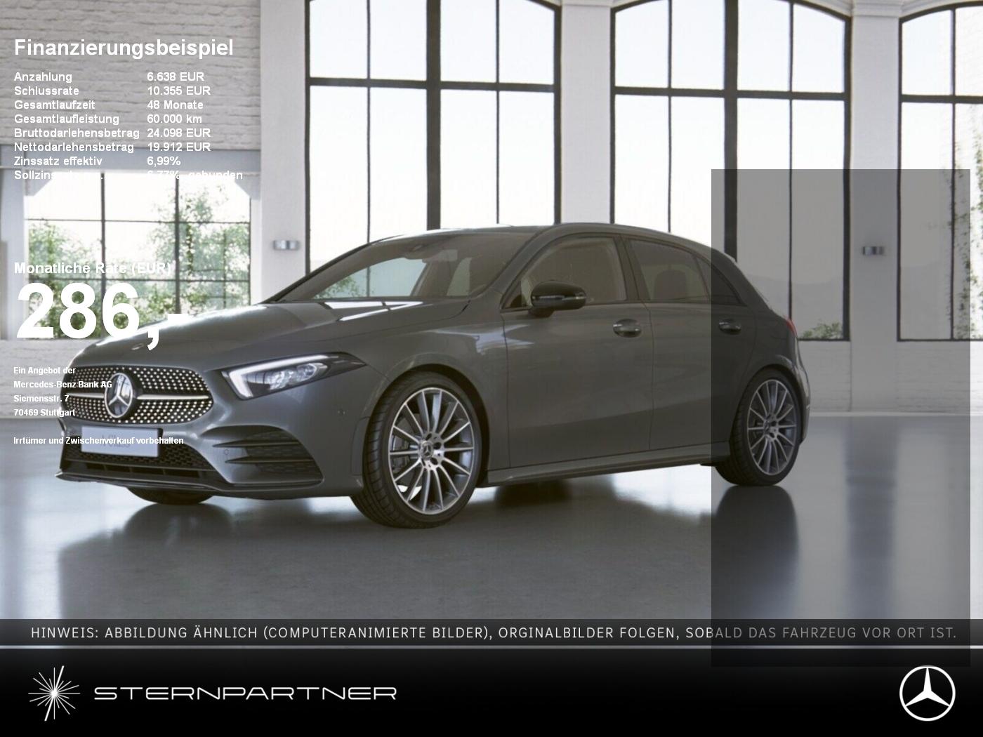 Mercedes-Benz A 200 AMG+Night+MEMORY+LED+Ambi+DISTRONIC+Kamera