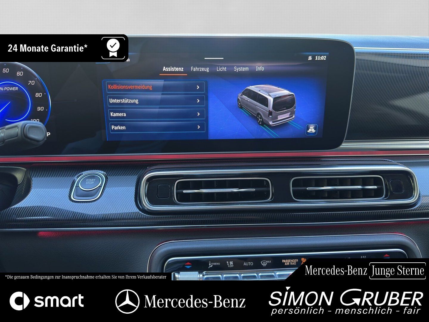 Fahrzeugabbildung Mercedes-Benz EQV 300 Lang Leder Multibeam Distronic 6 Sitze