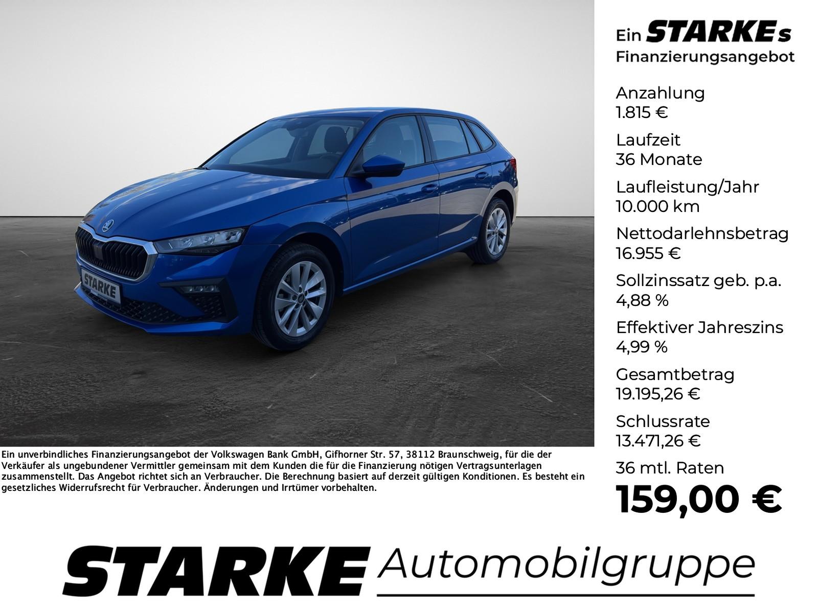Skoda Scala 1.0 TSI Selection  LED Kamera PDC LM Tempo