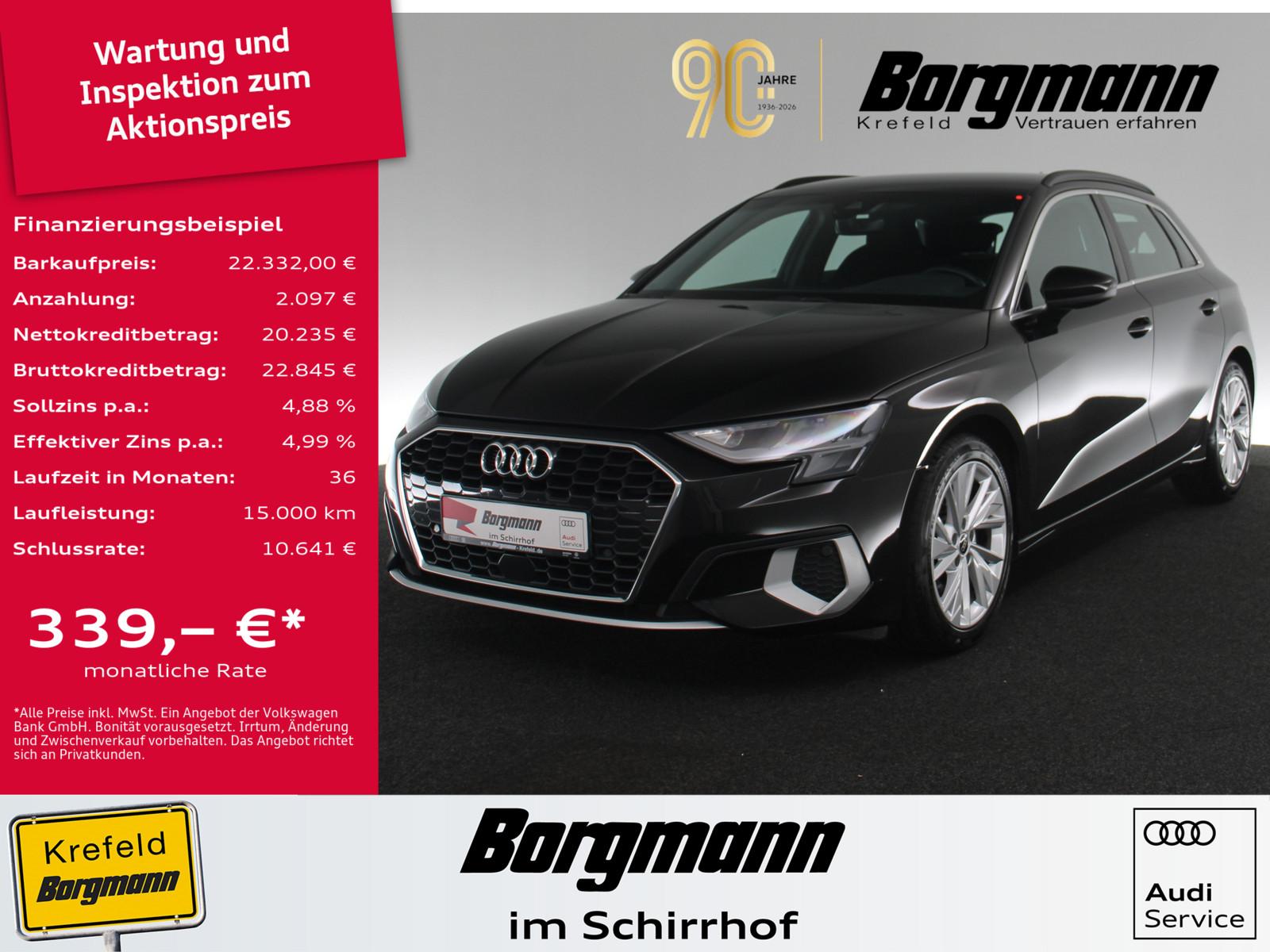 Audi A3 Sportback 35 TDI advanced B&O NAVI KAMERA SHZ