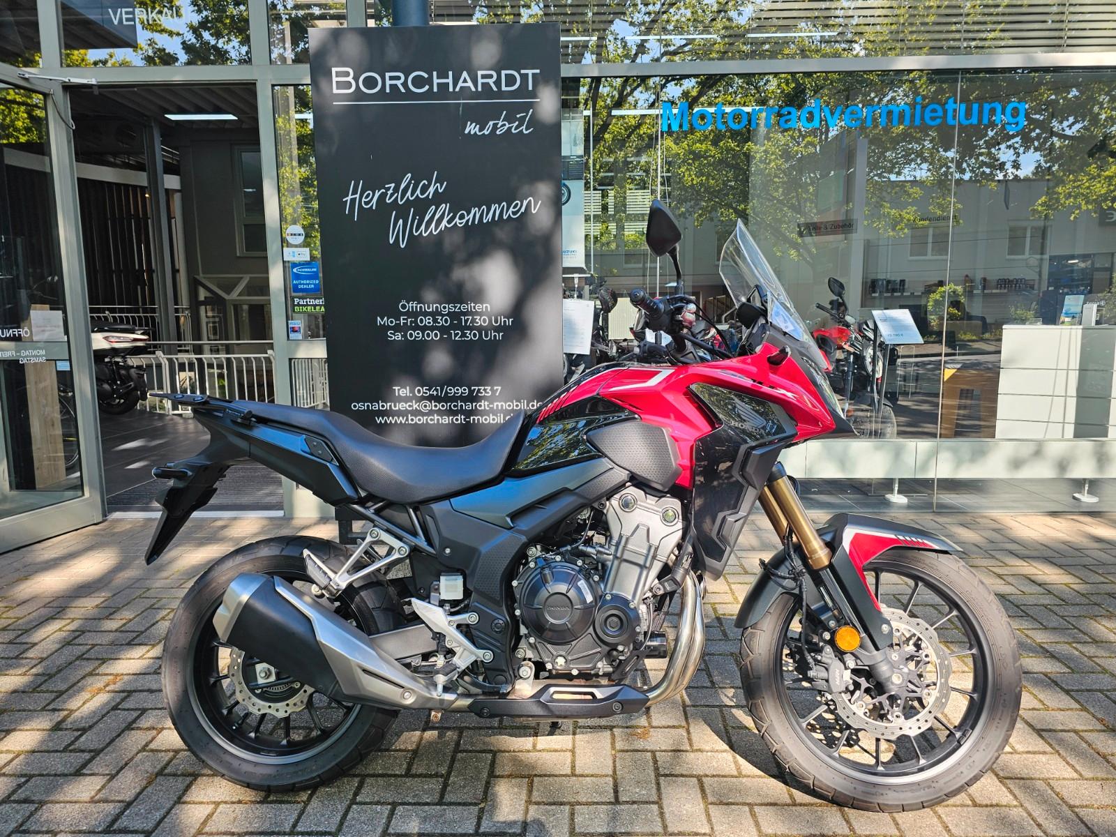 Honda CB 500 XA,  35 kW, 48 PS,