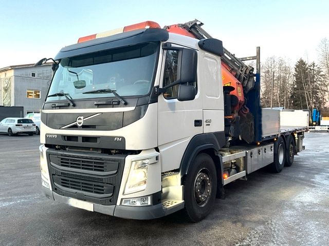 Volvo FM 450 6x2 PALFINGER 42002 FLY JIB KRAN Crane